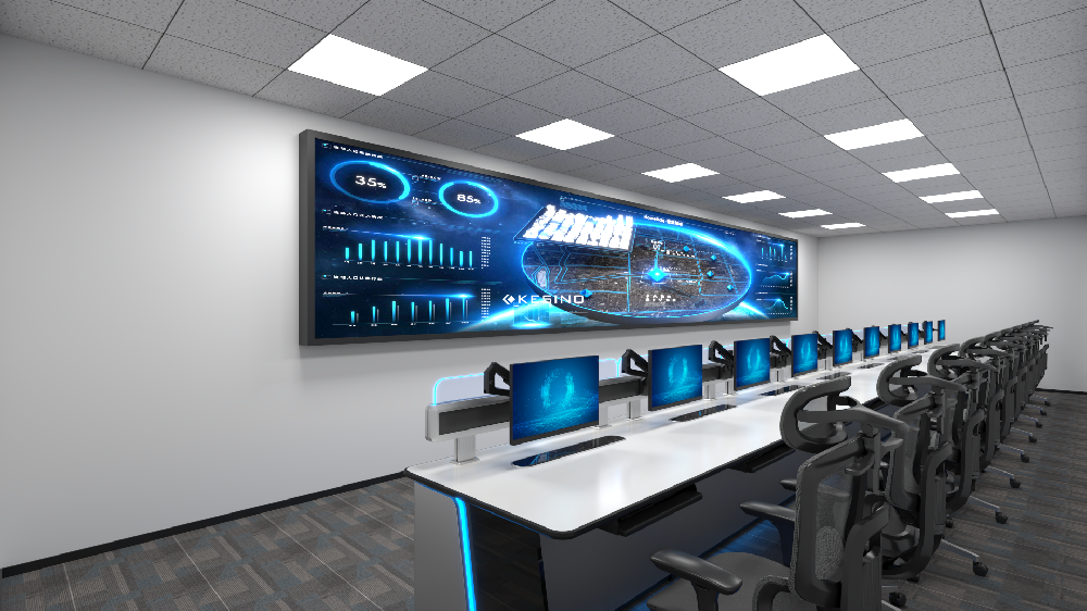 指挥中心控制台定制实录|这操作台直接拉满科技感